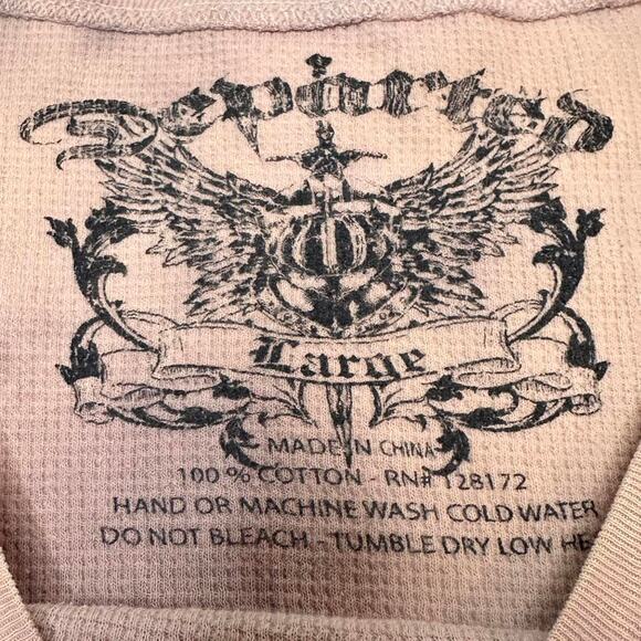 Departed Vintage Affliction Style Grunge T Shirt Size L 100% Cotton - Picture 5 of 5